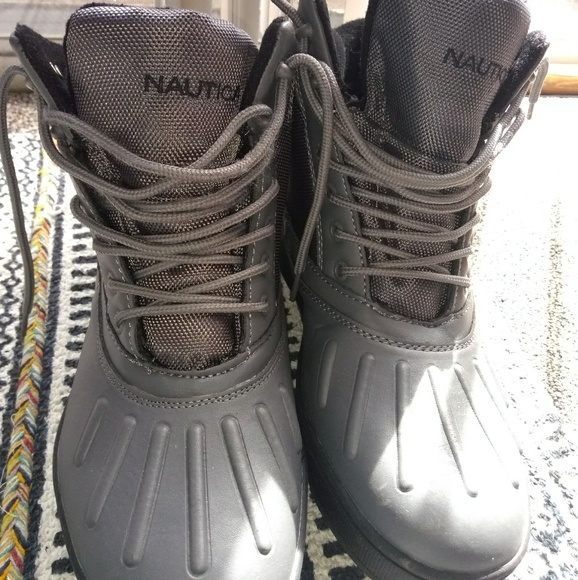 nautica mens winter boots